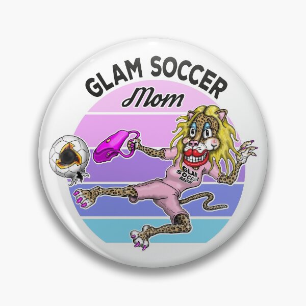 Item preview, Soccer Mom Leopard Funny Glam Soccer Mom Life Mothers Day designed and sold by Status71.