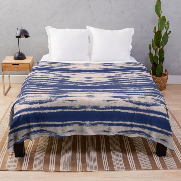 Item preview, Indigo Shibori dyed print designed and sold by RSDigitalPrintDesign.