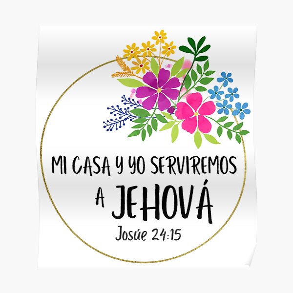 Sintético 102+ Imagen De Fondo Yo Y Mi Casa Serviremos A Jehová Alta ...