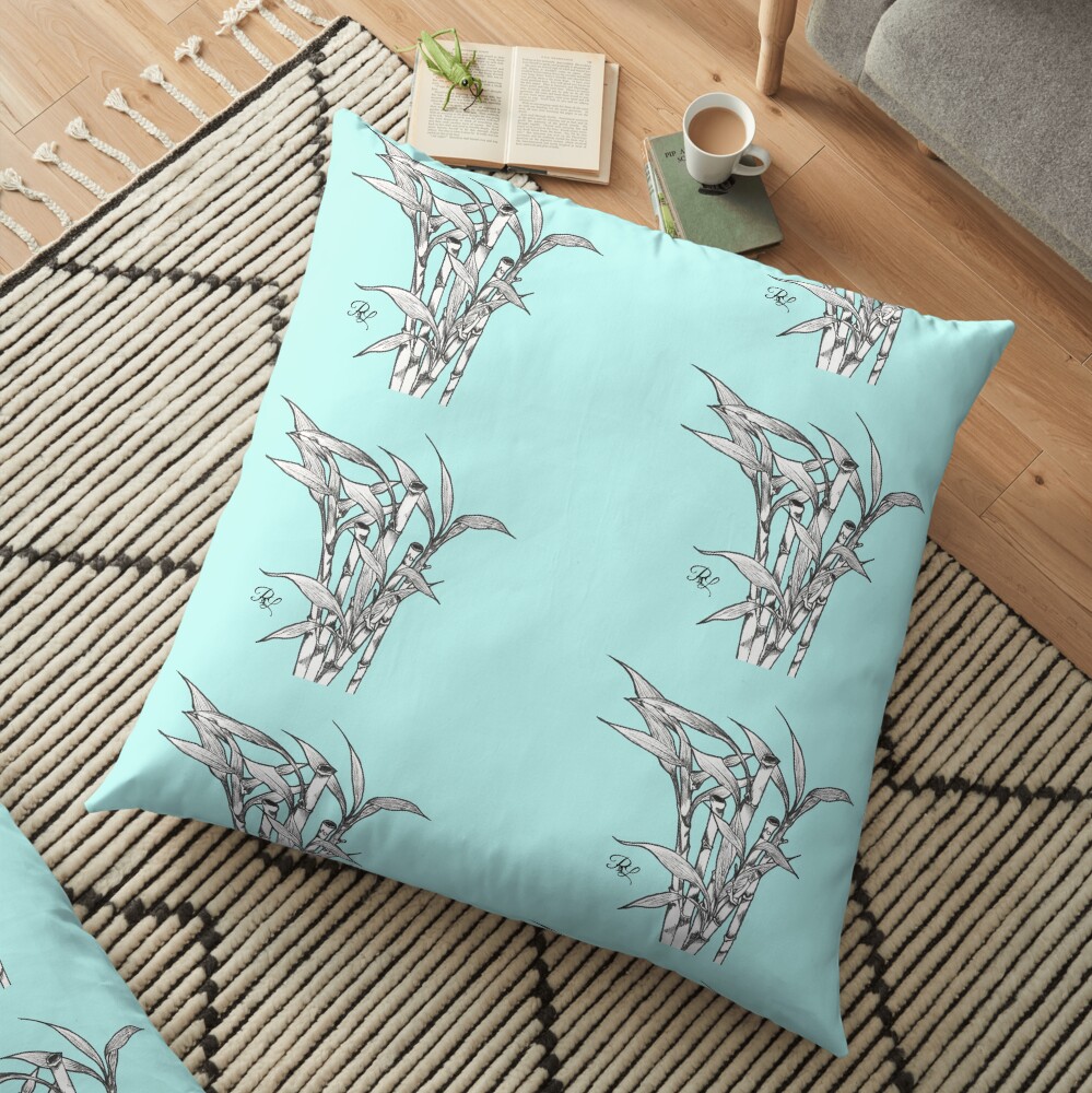 Bamboos Floor Pillow
