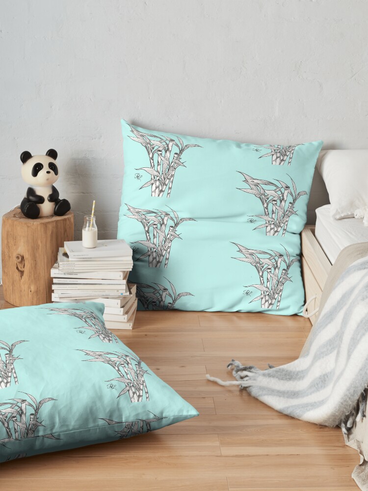 Alternate view of Bamboos Floor Pillow