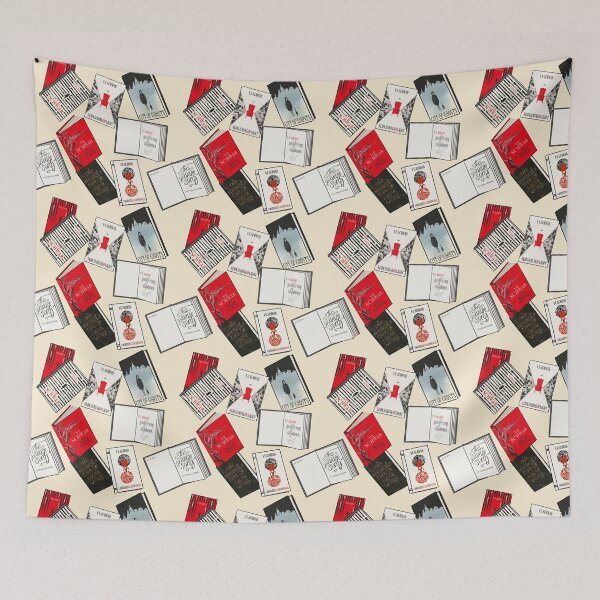 Item preview, Victoria Schwab Book collection Graphic Print designed and sold by pagesandinkshop.