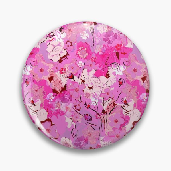 Item preview, flower pattern in shades of pink designed and sold by cemreyigitsahin.
