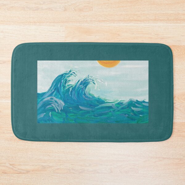 Item preview, JDHardie hand painted summer waves  designed and sold by JDHardie.