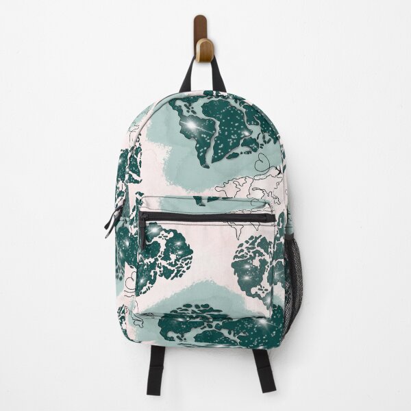 Item preview, World Travel Lover Map Pattern Desing designed and sold by micreations.