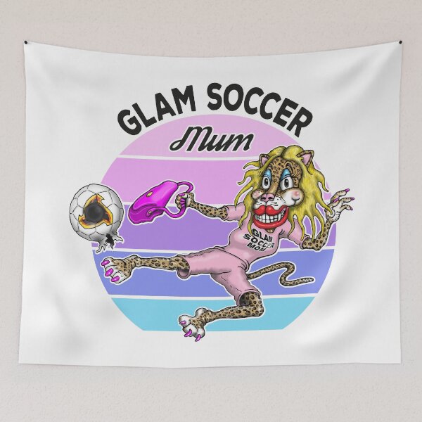 Item preview, Soccer Mom Leopard Funny Glam Soccer Mom Life Mothers Day designed and sold by Status71.