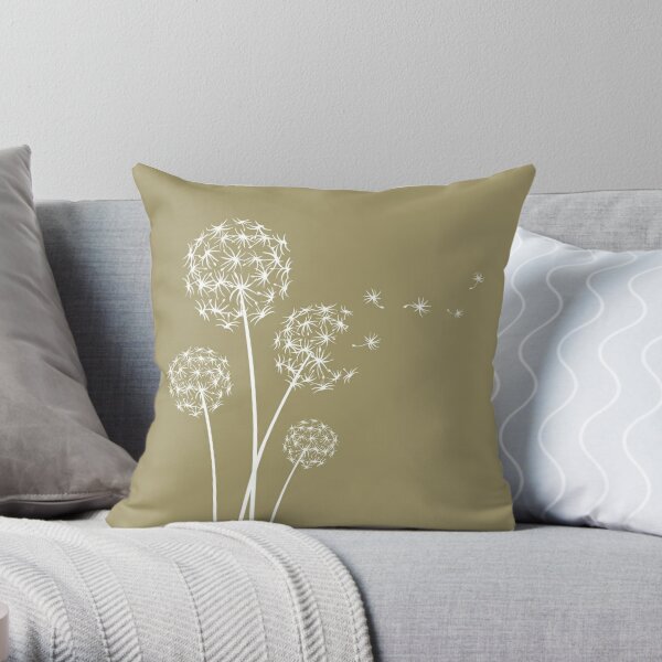 Dandelion Pillows & Cushions for Sale