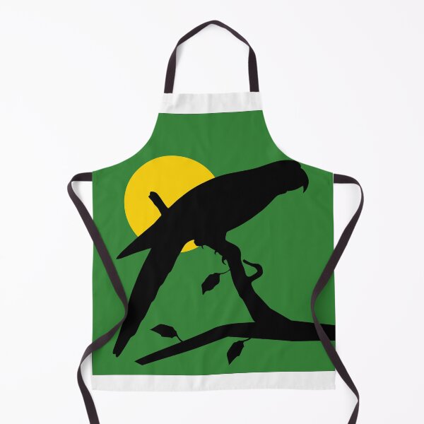 Item preview, a dashing parrot perched in tree designed and sold by krivpato.