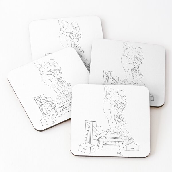 Item preview, Pygmalion and Galatea Lineart designed and sold by artsy-cici.
