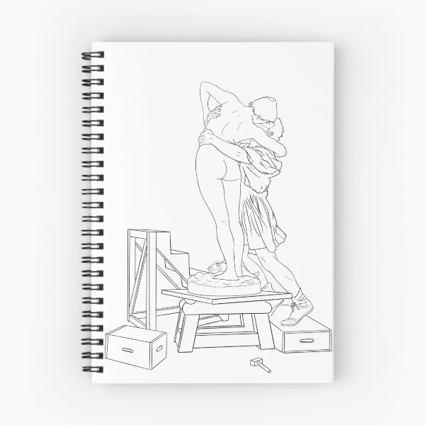 Item preview, Pygmalion and Galatea Lineart designed and sold by artsy-cici.