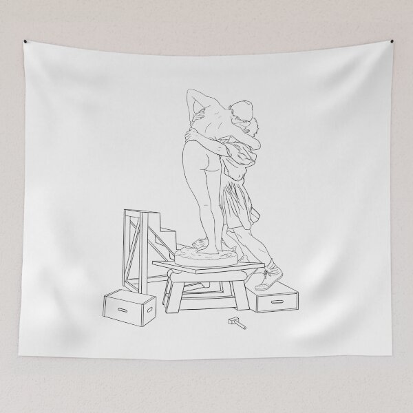 Item preview, Pygmalion and Galatea Lineart designed and sold by artsy-cici.