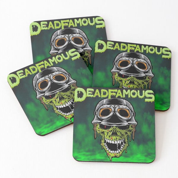 Item preview, Deadfamous - Zombie Biker Head (TOXIC) designed and sold by Dead-Famous.