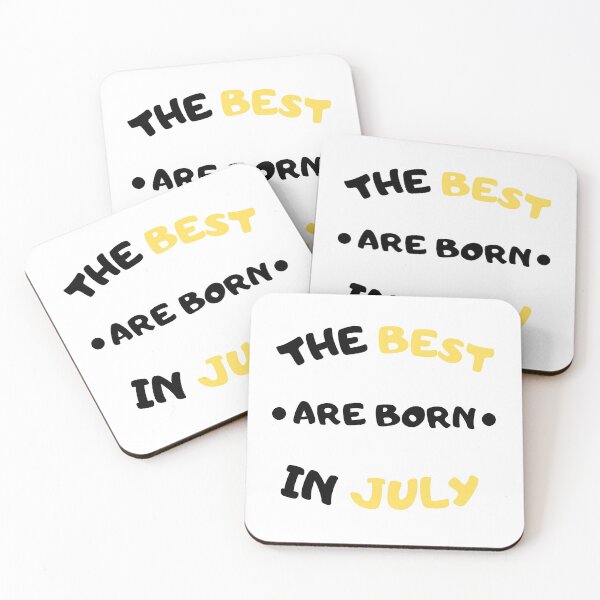 Item preview, The best are born in July designed and sold by Lbrouks.