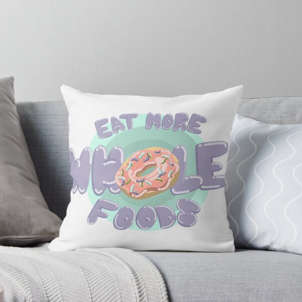 Item preview, Eat More Whole Foods Sticker designed and sold by EElizabethDZYN.