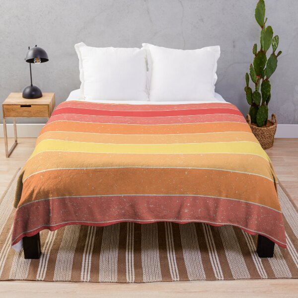 Item preview, Color Block Red, Orange, Yellow Stripes designed and sold by beachchic.
