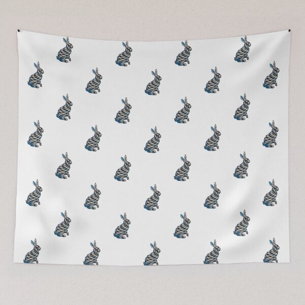 Item preview, GINGHAM BUNNY designed and sold by WokeWords.