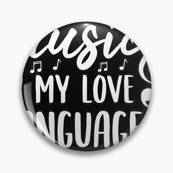 Item preview, Music Is My Love Language - Second Language Singer Gift designed and sold by jacks-tees.