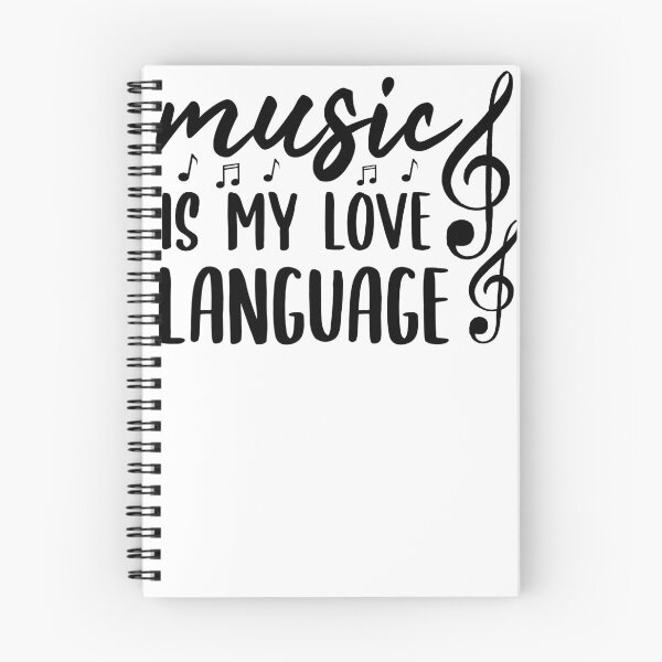Item preview, Music Is My Love Language - Second Language Singer Gift designed and sold by jacks-tees.