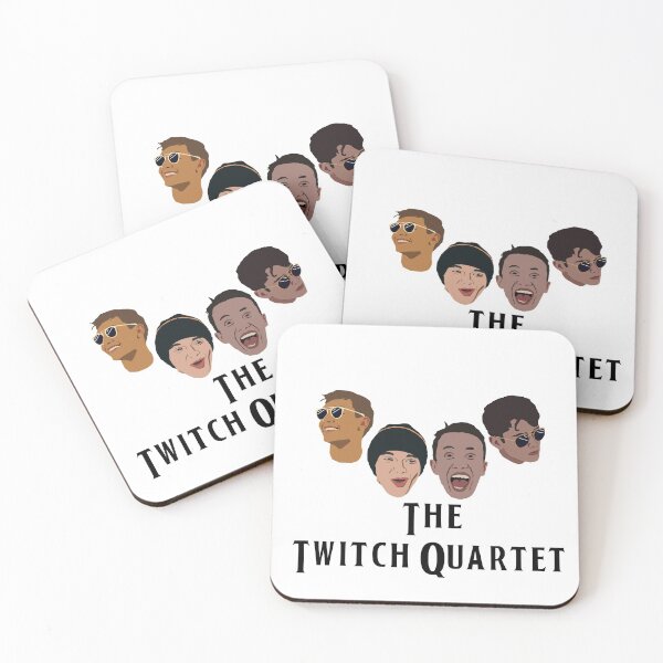 Item preview, Twitch quartet formula 1 f1 Lando norris, Alex albon, charles leclerc, geroge russell designed and sold by Simone Bulla.
