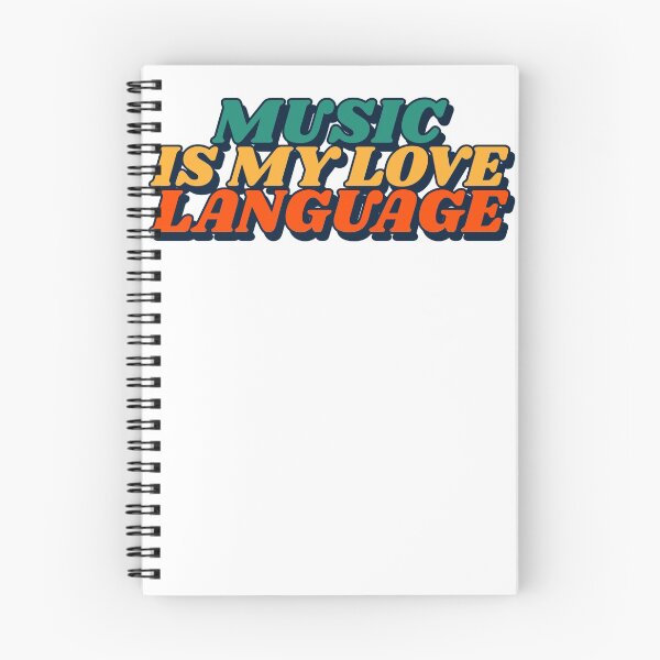 Item preview, Music Is My Love Language - Second Language Singer Gift designed and sold by jacks-tees.