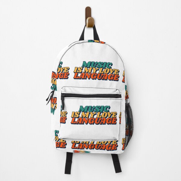 Item preview, Music Is My Love Language - Second Language Singer Gift designed and sold by jacks-tees.