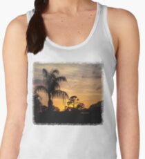Fast Moving Clouds at Sunset Women's Tank Top