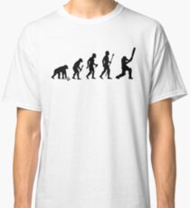 Evolution Of Man and Cricket Classic T-Shirt