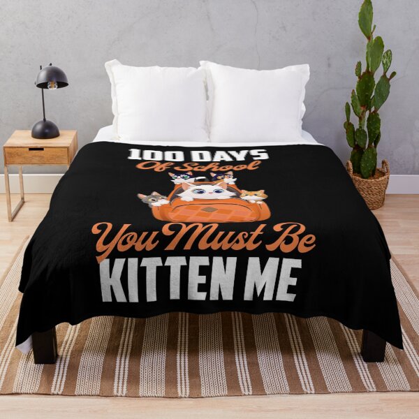 Item preview, 100 Days Of School You Must Be Kitten Me 100th Day of School designed and sold by wackodesign.