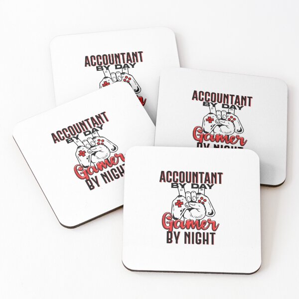 Item preview, Accountant By Day Gamer By Night - Funny Accountant And Gamer Sarcasm designed and sold by ussastore.