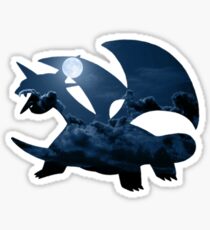 Salamence used Dragon Tail Sticker