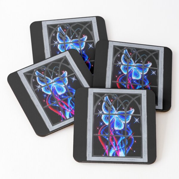 Item preview, WINDOWS COSMIC BUTTERFLIES designed and sold by THE AMERICAN TEEVANGELIST.