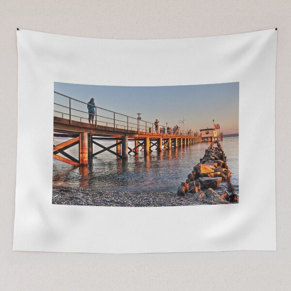Item preview, Hagnau Jetty at Sunset - Lake Constance designed and sold by holgermader.