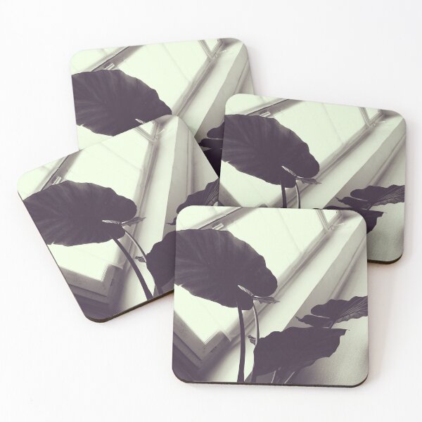 Item preview, Alocasia or Elephant ear plant | Black and White Photography  designed and sold by CarolinaReina.