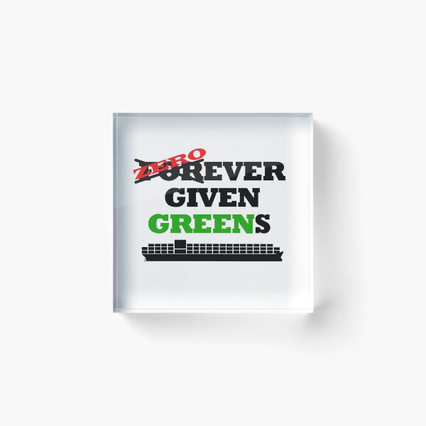 Item preview, Zero Given  Evergreen Suez Canal Crisis Blocked Container Ship Stuck 2021 designed and sold by reddeercom.