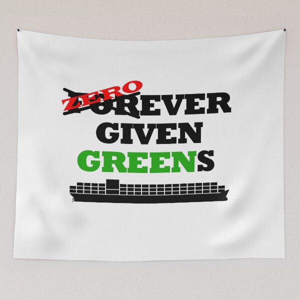 Item preview, Zero Given  Evergreen Suez Canal Crisis Blocked Container Ship Stuck 2021 designed and sold by reddeercom.