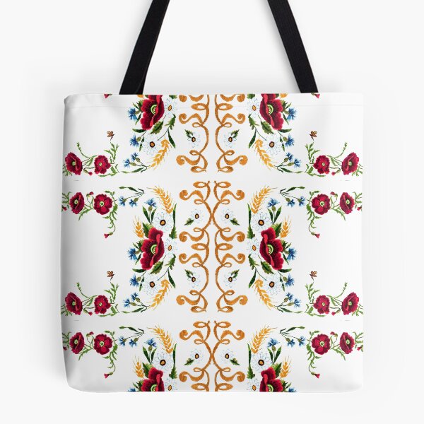 Item preview, Poppy and Cornflower Embroidery designed and sold by Image NDesign.