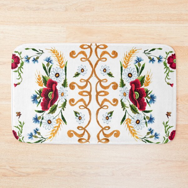 Item preview, Poppy and Cornflower Embroidery designed and sold by Image NDesign.