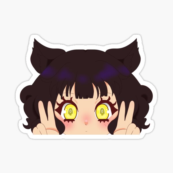 RWBY Blake Peeper Sticker