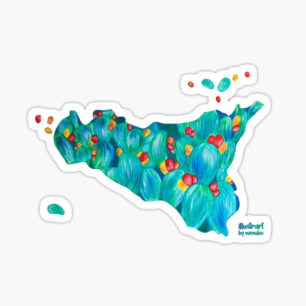 Item preview, Sicily Shape Sicilia designed and sold by noemibis.
