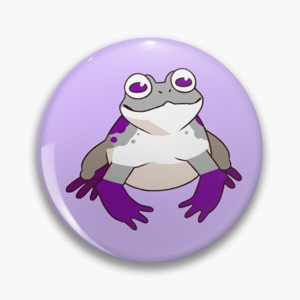 Item preview, Graysexual Pridefrog designed and sold by amphibian-a-day.