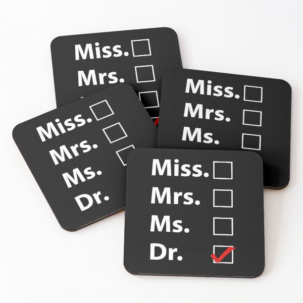Item preview, Miss Mrs Ms Dr Checklist designed and sold by Tema EL.