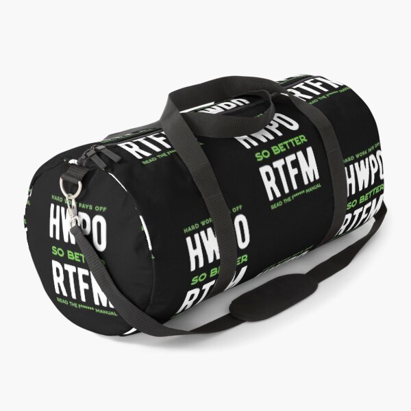Item preview, rtfm, read the f... manual, hard work pays off designed and sold by hummyteez.
