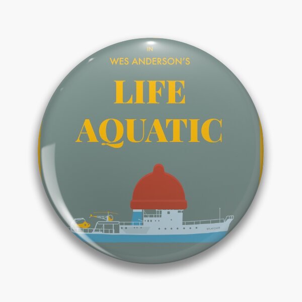 Item preview, Life Aquatic minimal poster designed and sold by chillstudio.
