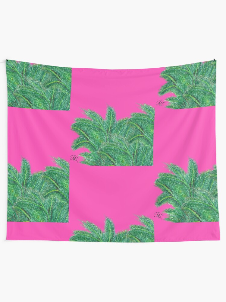 Alternate view of Palm Forest Tapestry