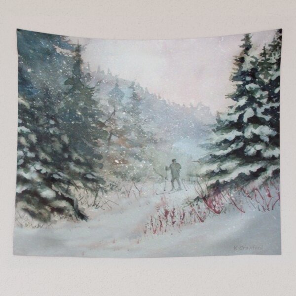 Item preview, Cross Country Skier  designed and sold by Ken Crawford.