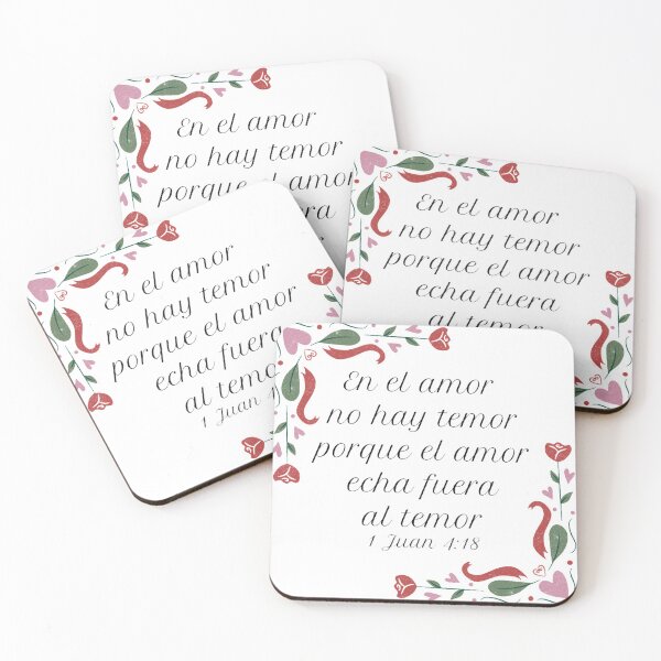 Item preview, In Love there is no fear. 1 John 4:18 designed and sold by Fe-En-Cristo.