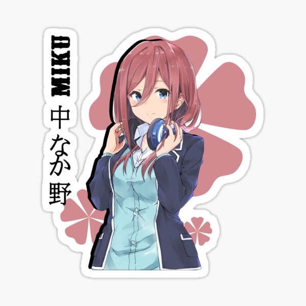 5 Toubun No Hanayome Stickers for Sale