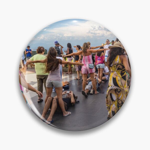 Item preview, People Posing with Cristo Redentor, Corcovado - Rio de Janeiro designed and sold by holgermader.