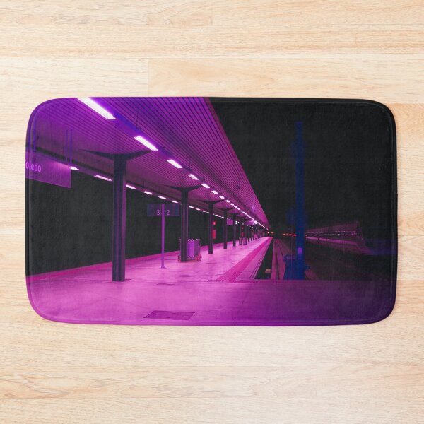 Item preview, purple lights at a train station designed and sold by ImRotem.