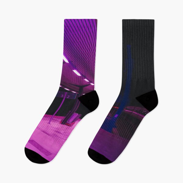 Item preview, purple lights at a train station designed and sold by ImRotem.